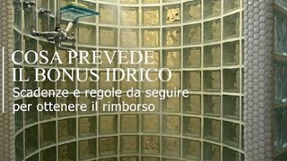 Bonus idrico la scadenza per le domande è il 30 giugno cosa sapere [upl. by Irina]