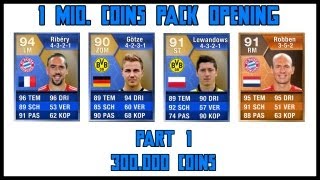 300000 Coins TOTS Bundesliga Pack Opening PS3  1 Mio Coins Pack Opening Part 1 FIFA 13 [upl. by Esbensen]