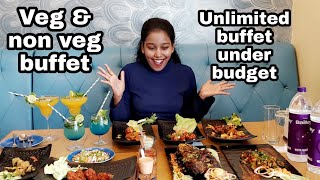 Flechazo buffet restaurant hyderabad  Veg and Non veg buffet under budget [upl. by Ajiat]