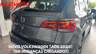 NOVO VOLKSWAGEN TAOS 2024 [upl. by Kipper]