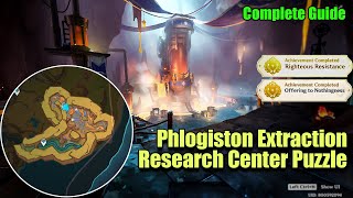 Phlogiston Extraction Research Center Puzzle  Genshin Impact 50 [upl. by Adnorat434]