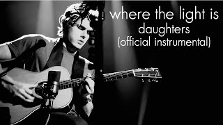 John Mayer  “Daughters” Official Isolated Guitar Instrumental [upl. by Dnomad213]