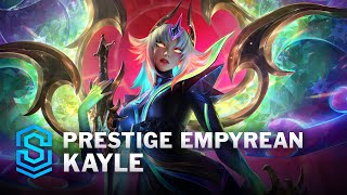 Prestige Empyrean Kayle Skin Spotlight  League of Legends [upl. by Baum337]