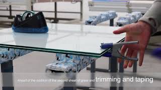 Cornwall Glass EVA Lamination Process [upl. by Ashmead]