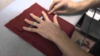 How to sew a welt pocket [upl. by Anelahs]