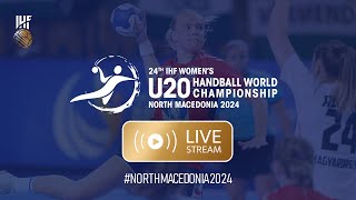 Czechia vs Spain  President Cup  2024 IHF Womens Junior U20 World Championship [upl. by Atnohsal]