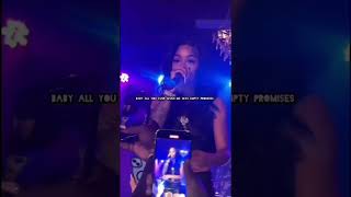 Ann Marie  Best You Never Had Live Performance Snippet with Lyrics [upl. by Artinahs]