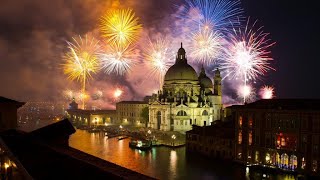 Venice Fireworks 16th July 2022  Venice Italy [upl. by Aneleh]