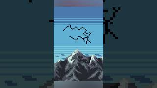 Pixel Timelapse  Watchers Gaze pixelart art timelapse [upl. by Strickler78]