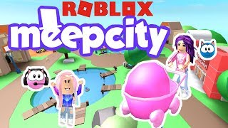 Roblox Meep City  Our Homes  New Furniture  MeepCity Racing [upl. by Yrrag]