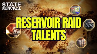 Reservoir Raid Talents  State of Survival Games Funplus games gaming [upl. by Eical]