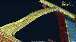 Auto parameterization of Body Structure Parts using MeshWorks [upl. by Checani]