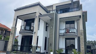 TOURING ONE OF THE MOST EXPENSIVE AND BEAUTIFUL FLAT HOUSE FOR SALE KISASI KULAMBIRO 7 BED SAUNA [upl. by Ahseia884]