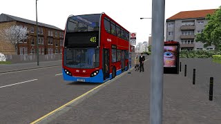 Bowdenham V5  OMSI 2  402 to Wotton High Road  ADL Enviro 400  No Commentary [upl. by Htebazileyram27]