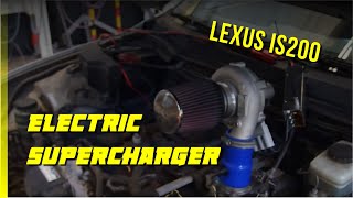 Dyno testing Electric supercharger on Lexus IS200 TorqAmp [upl. by Balthasar946]