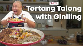 Homemade Tortang Talong with Giniling Recipe  Chef Tatung [upl. by Seraphim]