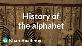 History of the alphabet  Journey into information theory  Computer Science  Khan Academy [upl. by Akeber420]