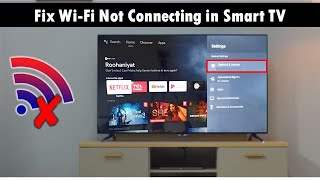 How to Fix WiFi Not Connecting Problem in Android Smart TV Wifi Automatic Disconnect [upl. by Cristine]