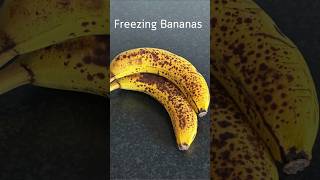 How to Freeze Overripe Bananas to Save Them kitchentips bananapancakes banana [upl. by Ahc186]