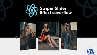 Create a carousel slider from scratch  How to use Swiper Slider in React  Swiper slide js [upl. by Phil415]