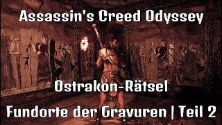 Assassins Creed Odyssey  OstrakonRätsel Fundorte der Gravuren Teil 2 [upl. by Candida]