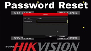 How To Reset Lost Password On The Hikvision NVR  DVR Recorder [upl. by Yemirej115]