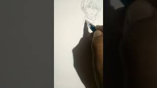 noragami✨yato draw part 1 with pencil ✏️shortsyato [upl. by Shakespeare]