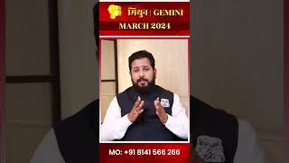 Monthly Horoscope for the Zodiac Sign Gemini for March 2024  Astrologer Bejan Daruwalla gemini [upl. by Iat732]