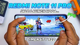 Redmi Note 11 Pro Pubg Test with FPS Meter 🔥 Heating Frame Drop amp FPS LAG [upl. by Dhruv]