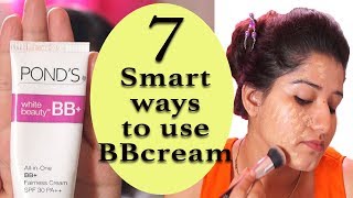 7 तरीके से इस्तेमाल करें BB cream7Amazing ways to uses BB creamhow to apply BBcream [upl. by Biancha995]