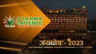 JAYGHOSH  2023 by PHARMA SAPIENCE Biggest annual award ceremony of GPAT and NIPERMemories [upl. by Spracklen356]