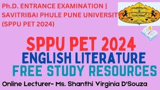 SPPU PET 2025 ENGLISH STUDY RESOURCES [upl. by Divadleahcim]