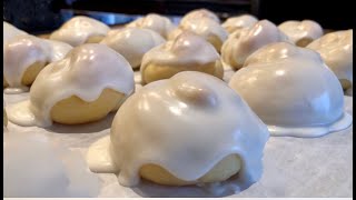 Glazed Lemon Knot Cookies  MarysKitchenMtl [upl. by Eliak424]