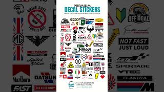 DECAL STICKER VIDEO automobile carstickers sticker carbodystickers sale stickeringworks [upl. by Llerehs]