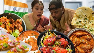 We Try Indian Food In An Authentic Way [upl. by Logan589]