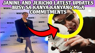 JANINE AND JERICHO LATEST UPDATES BUSY SA KANYA KANYANG MGA COMMITMENTS‼️ [upl. by Ferguson]