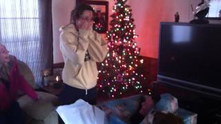 Marine Surprises Girlfriend with Christmas homecoming [upl. by Gardie]