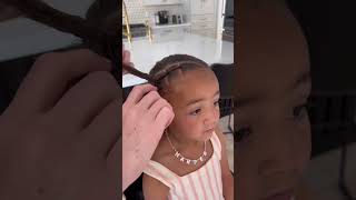 As requested a Harper hair style rubberbandhairstyles toddlerhairstyles girlshairstyle curlyhair [upl. by Perlie]