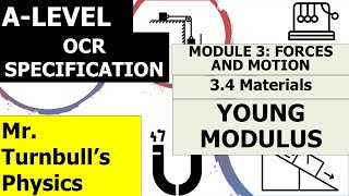 OCR ALevel Physics Young modulus [upl. by Shanda]