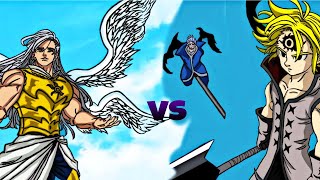 Mael Vs MeliodasampBellion Fan Animation  Seven Deadly Sins [upl. by Kotz]