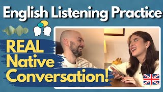 English Listening Practice 1  Real Native Conversation B2C1 [upl. by Eceinehs]