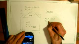 Calculations Lesson 6 Gable area [upl. by Adaminah955]