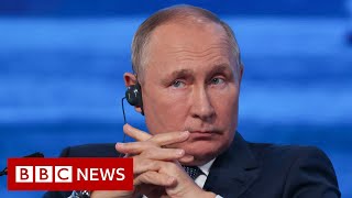 Sanctions on Russia are ‘declaration of economic war’ says Vladimir Putin  BBC News [upl. by Eirb]