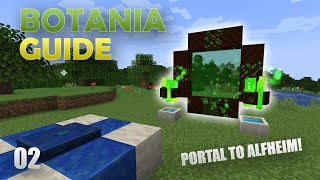 How To Create Terrasteel and the Portal to Alfheim Botania Mod Part 2 [upl. by Merth370]