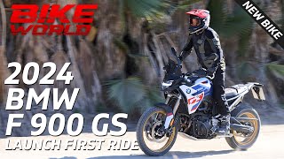 2024 BMW F 900 GS  First Launch Ride On And OffRoad [upl. by Kessiah485]