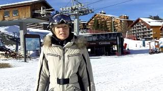 Meribel Video Snow Report 11th December 2015 [upl. by Akfir]