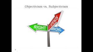 Objective Morality vs Subjective Morality [upl. by Hubey]