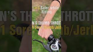 🚴‍♀️🔥EBike Throttle Showdown Thumb Throttles vs Twist Throttles🔥 [upl. by Abbotson]