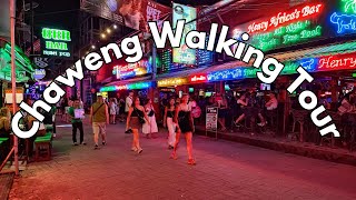 Chaweng Koh Samui Walking Tour in Koh Samui [upl. by Ellered203]