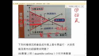 有字幕！ch2 價格上限 消費者剩餘生產者剩餘 社會淨福利損失 超額需求 [upl. by Sidoon]